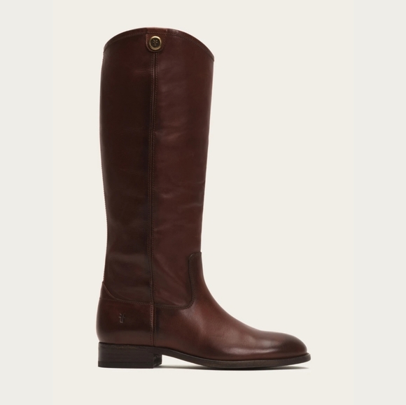 Beautiful Frye Brown Italian Leather Melisaa Boots - Picture 3 of 7